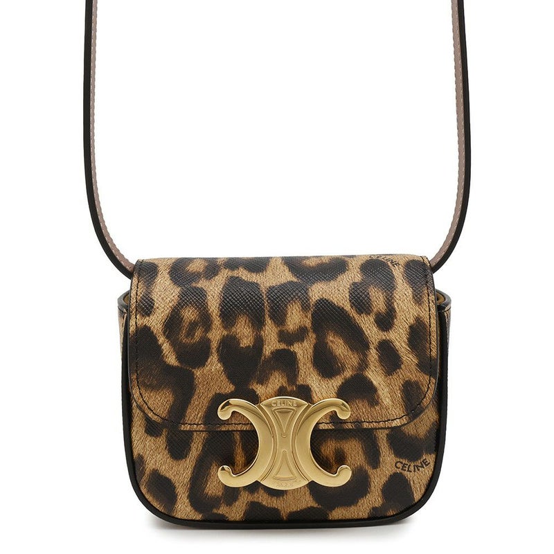 セリーヌ ショルダーバッグ ミニ クロード PVC/レザー 10I512FIX CELINE ポシェット