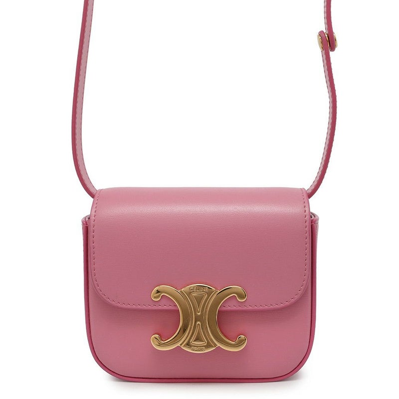 セリーヌ ショルダーバッグ ミニ クロード トリオンフ 10I513DPV CELINE ミニバッグ