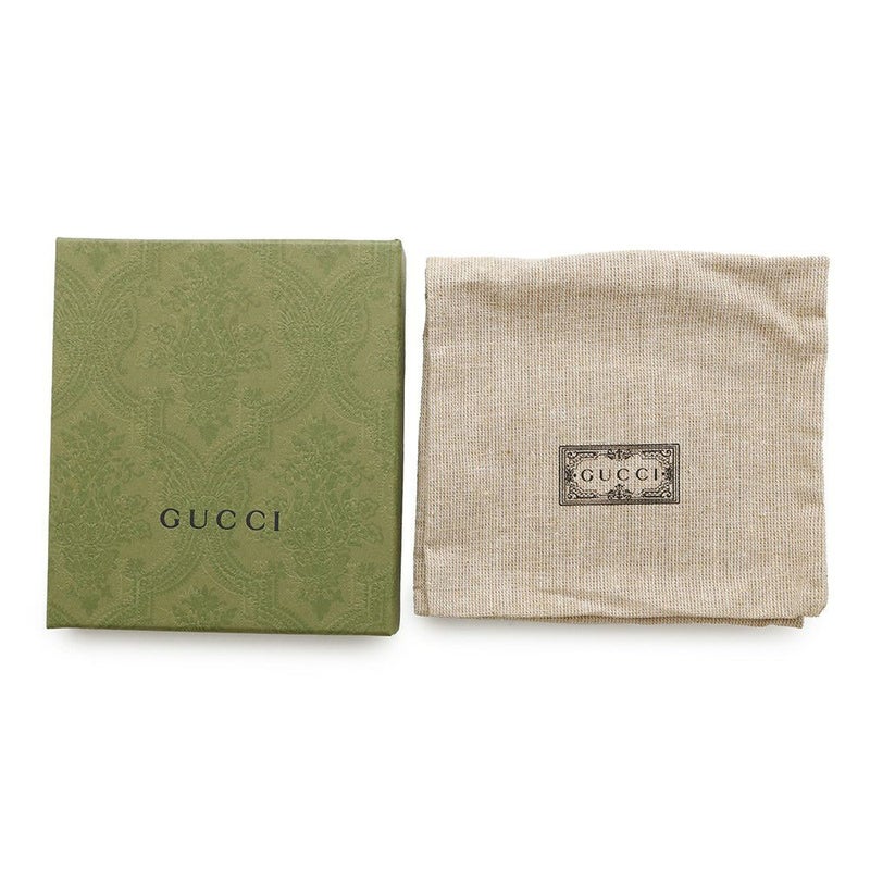 グッチ 二つ折り財布 GGマーモント レザー 428725 GUCCI 財布 黒