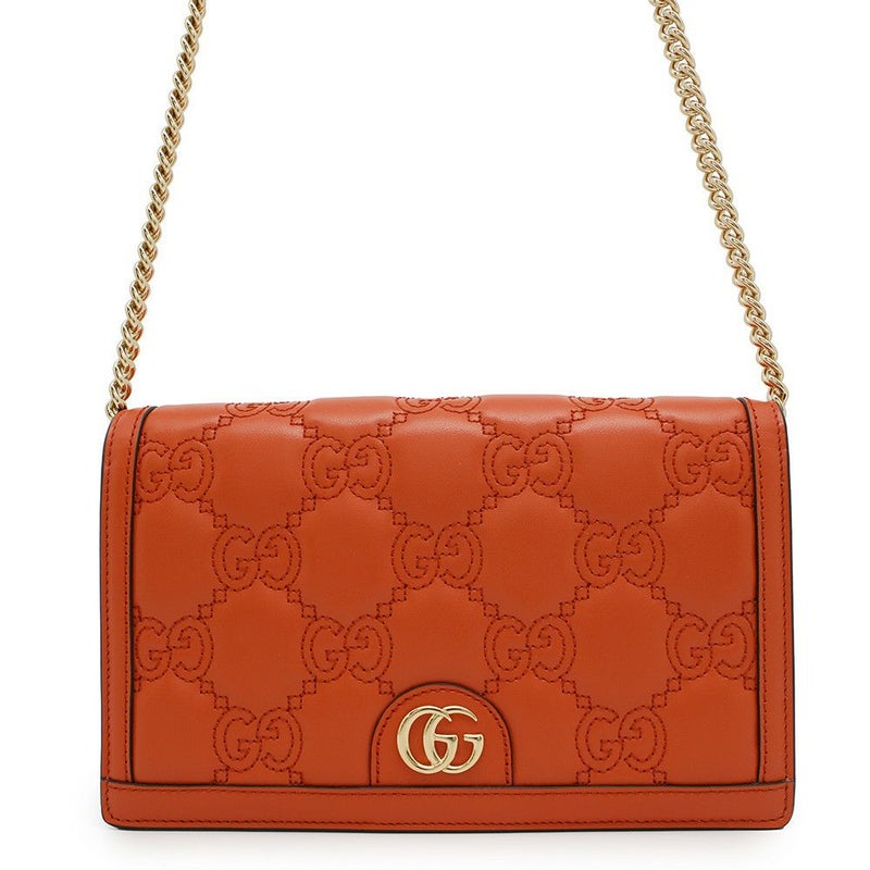 グッチ チェーンウォレット GGマトラッセ レザー 723787 GUCCI