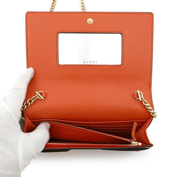 グッチ チェーンウォレット GGマトラッセ レザー 723787 GUCCI