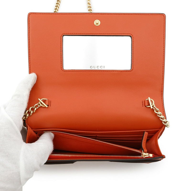 グッチ チェーンウォレット GGマトラッセ レザー 723787 GUCCI