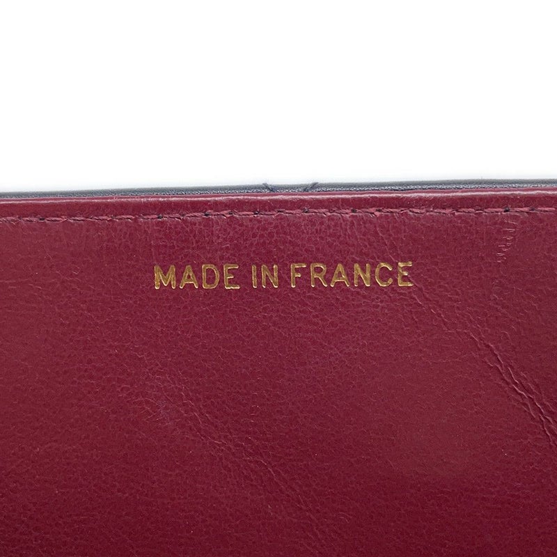 シャネル チェーンショルダーバッグ デカマトラッセ34 ココマーク ラムスキン A01094 CHANEL 黒