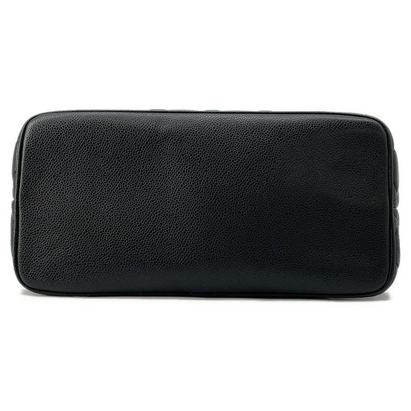 シャネル トートバッグ 復刻トート マトラッセ ココマーク キャビアスキン A01804 CHANEL 黒