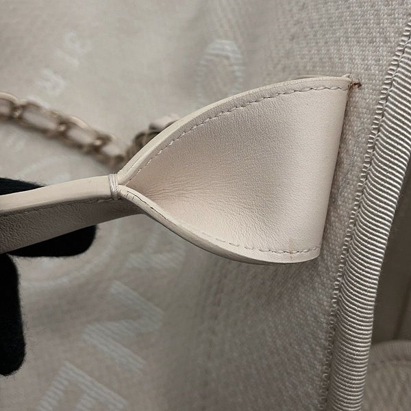 シャネル トートバッグ ドーヴィルライン ココマーク キャンバス GM A66941 2wayショルダーバッグ