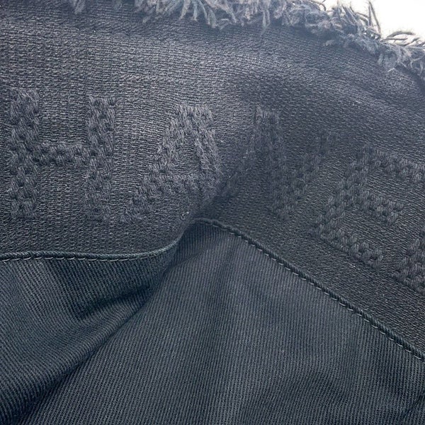 シャネル チェーントートバッグ ココマーク コットン A57168 CHANEL 2way 黒