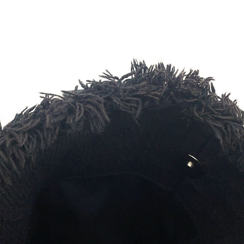 シャネル チェーントートバッグ ココマーク コットン A57168 CHANEL 2way 黒