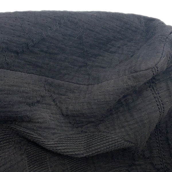 シャネル チェーントートバッグ ココマーク コットン A57168 CHANEL 2way 黒