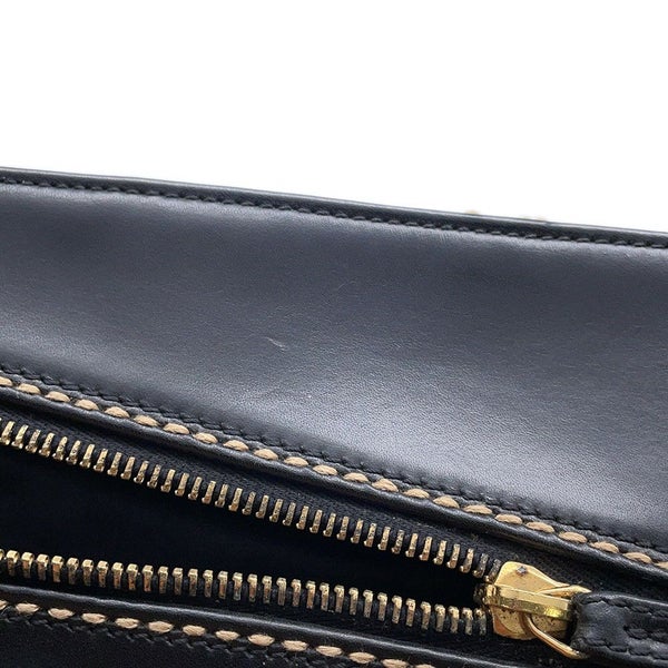 シャネル ハンドバッグ ワイルドステッチ ラムスキン A20665 CHANEL バッグ 黒