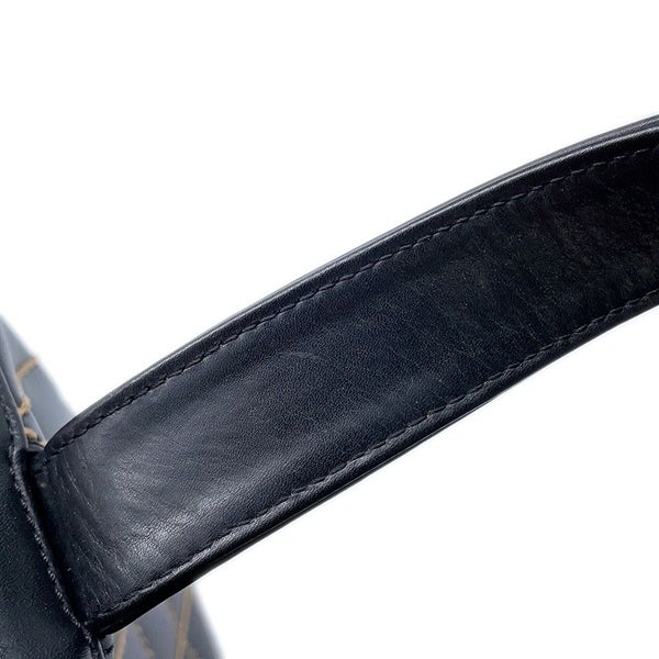 シャネル ハンドバッグ ワイルドステッチ ラムスキン A20665 CHANEL バッグ 黒