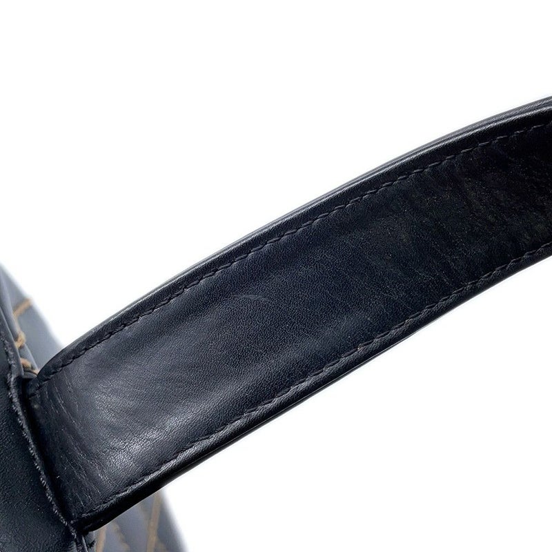 シャネル ハンドバッグ ワイルドステッチ ラムスキン A20665 CHANEL バッグ 黒