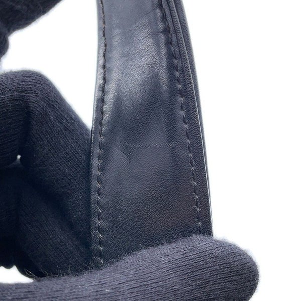 シャネル ハンドバッグ ワイルドステッチ ラムスキン A20665 CHANEL バッグ 黒