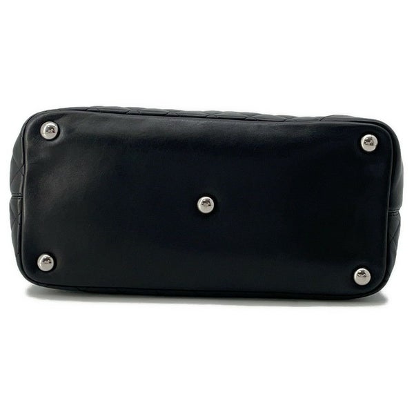 シャネル トートバッグ カンボンライン ラージ ココマーク レザー A25169 CHANEL 黒