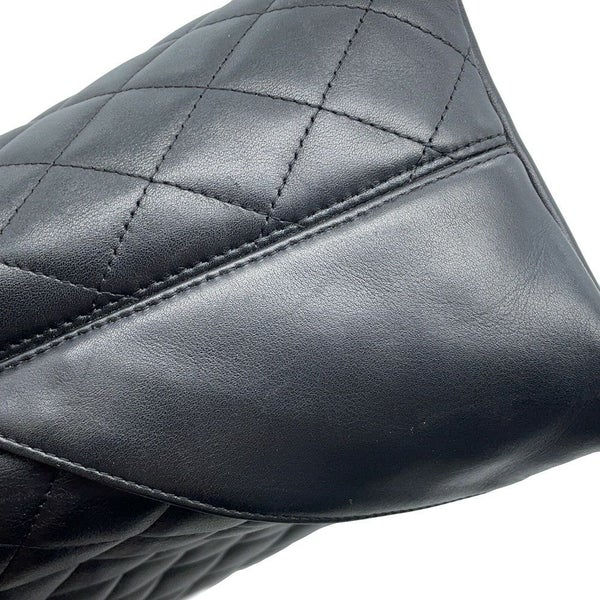 シャネル トートバッグ カンボンライン ラージ ココマーク レザー A25169 CHANEL 黒