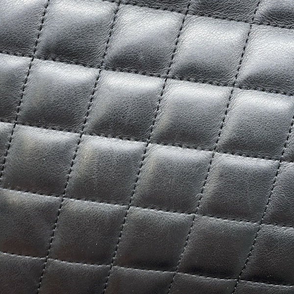 シャネル トートバッグ カンボンライン ラージ ココマーク レザー A25169 CHANEL 黒