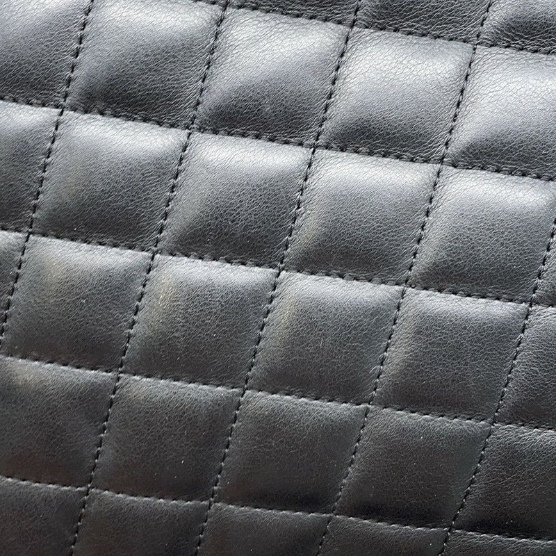 シャネル トートバッグ カンボンライン ラージ ココマーク レザー A25169 CHANEL 黒