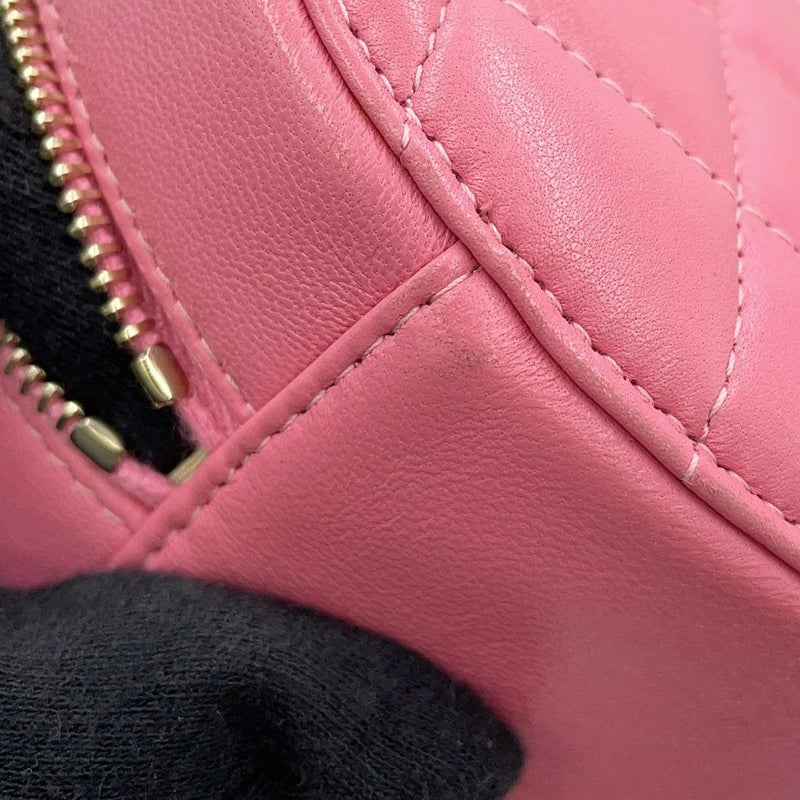 シャネル チェーンショルダーバッグ ココマーク マトラッセ ココボール ラウンド AP1447 CHANEL