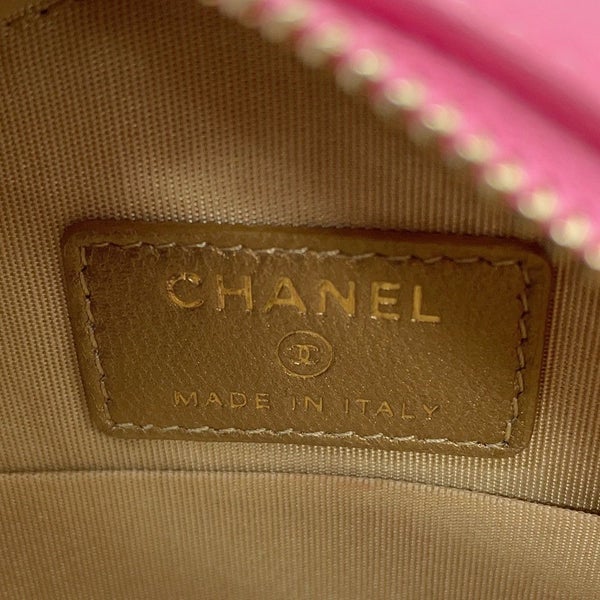 シャネル チェーンショルダーバッグ ココマーク マトラッセ ココボール ラウンド AP1447 CHANEL