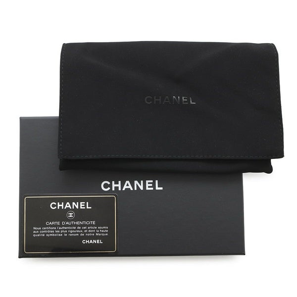 シャネル 財布 マトラッセ ココマーク キャビアスキン ブラック AP0232 CHANEL 三つ折り財布 黒