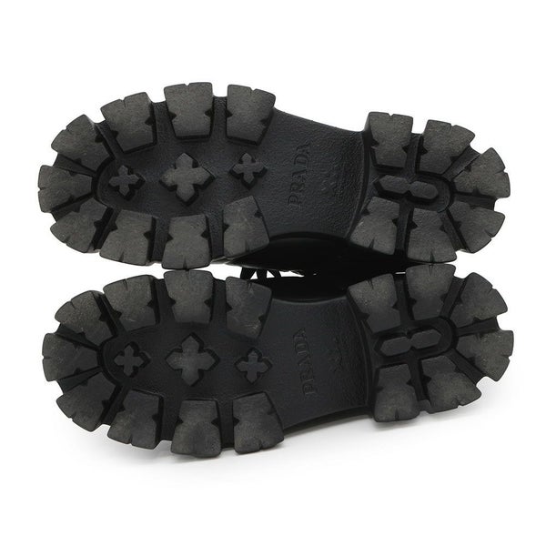 プラダ スニーカー モノリス 厚底 レディースサイズ38 1/2 1E119N PRADA 靴 黒