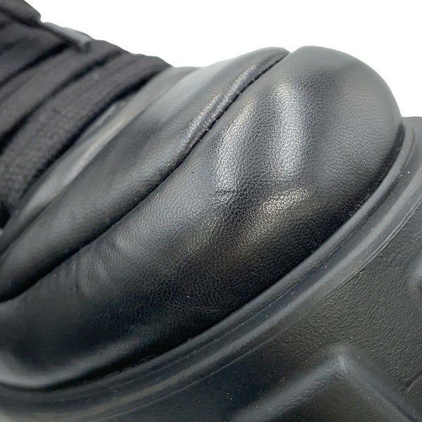 プラダ スニーカー モノリス 厚底 レディースサイズ38 1/2 1E119N PRADA 靴 黒