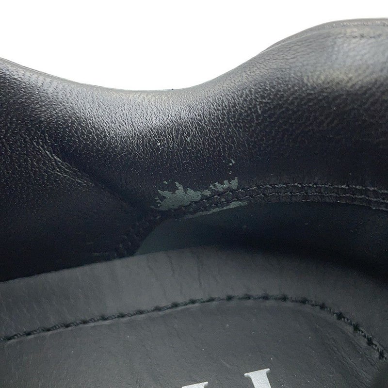 プラダ スニーカー モノリス 厚底 レディースサイズ38 1/2 1E119N PRADA 靴 黒