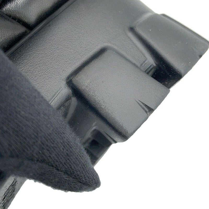 プラダ スニーカー モノリス 厚底 レディースサイズ38 1/2 1E119N PRADA 靴 黒