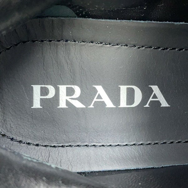 プラダ スニーカー モノリス 厚底 レディースサイズ38 1/2 1E119N PRADA 靴 黒