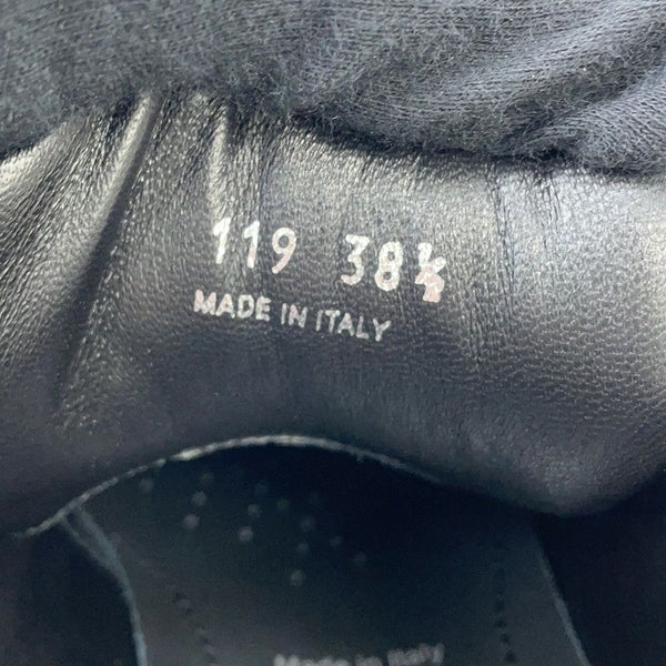 プラダ スニーカー モノリス 厚底 レディースサイズ38 1/2 1E119N PRADA 靴 黒