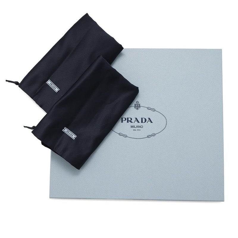 プラダ スニーカー モノリス 厚底 レディースサイズ38 1/2 1E119N PRADA 靴 黒