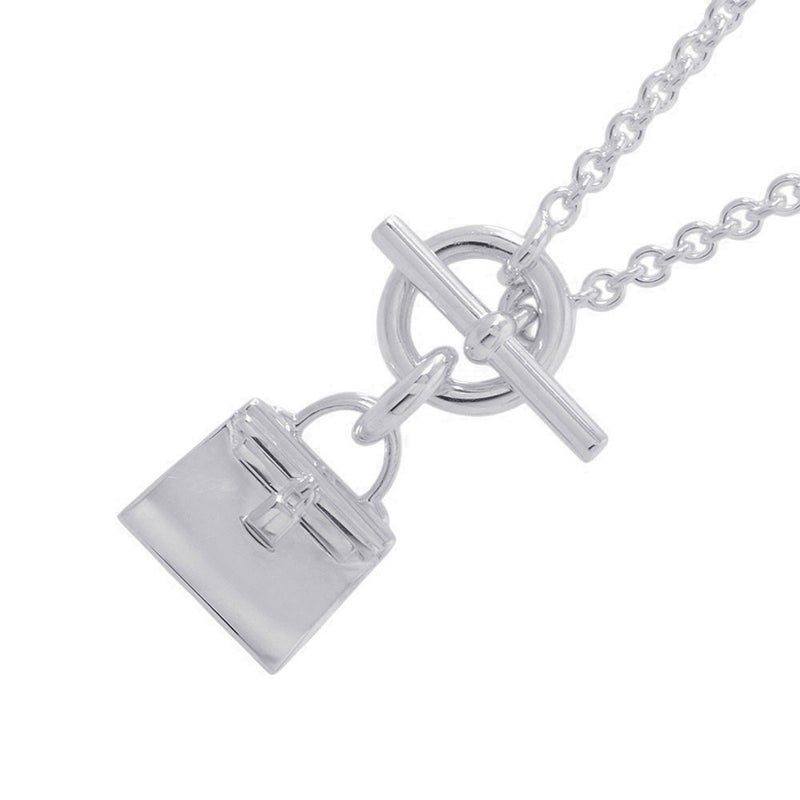 エルメス ネックレス アミュレット ケリー SV925シルバー HERMES ジュエリー ペンダント