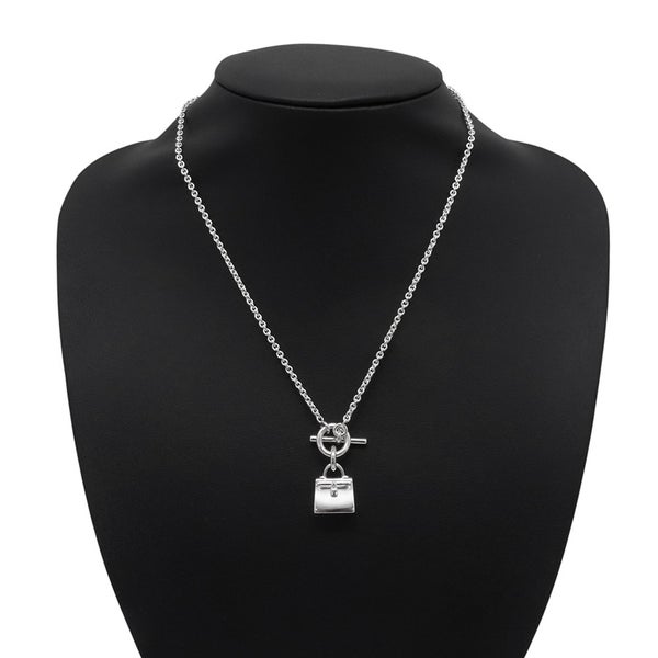 エルメス ネックレス アミュレット ケリー SV925シルバー HERMES ジュエリー ペンダント