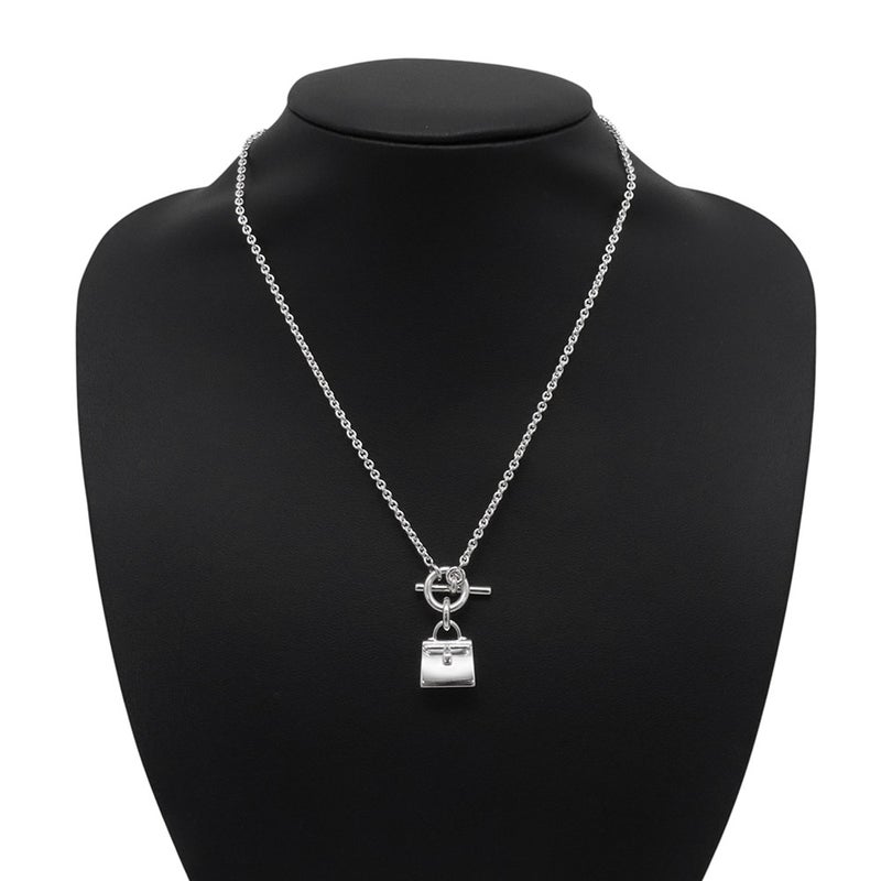 エルメス ネックレス アミュレット ケリー SV925シルバー HERMES ジュエリー ペンダント