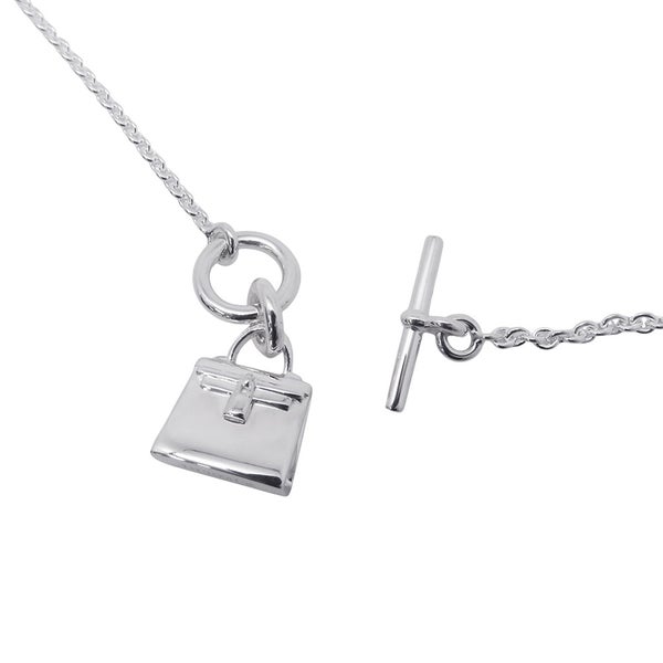 エルメス ネックレス アミュレット ケリー SV925シルバー HERMES ジュエリー ペンダント