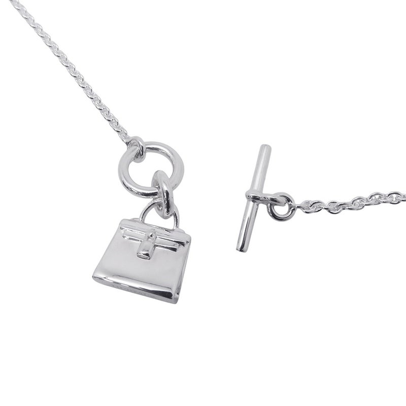 エルメス ネックレス アミュレット ケリー SV925シルバー HERMES ジュエリー ペンダント