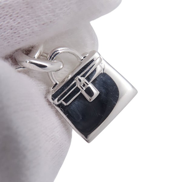 エルメス ネックレス アミュレット ケリー SV925シルバー HERMES ジュエリー ペンダント