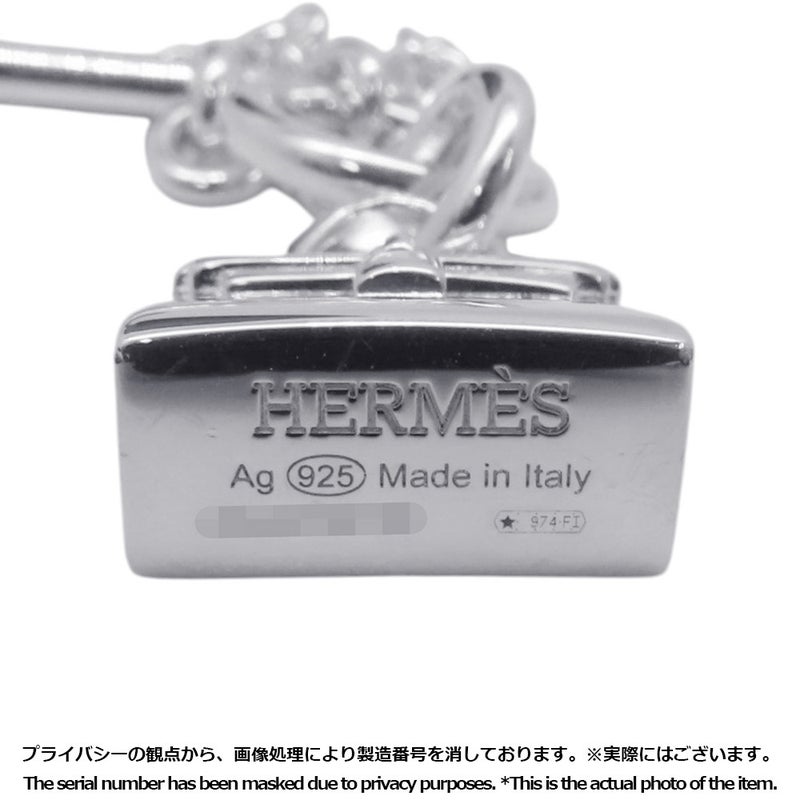 エルメス ネックレス アミュレット ケリー SV925シルバー HERMES ジュエリー ペンダント