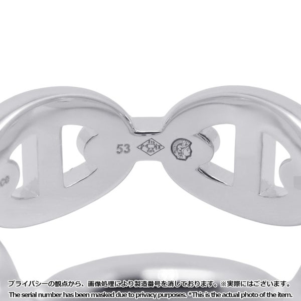 エルメス リング シェーヌダンクル アンシェネPM Enchainee SV925シルバー リングサイズ53 HERMES ジュエリー