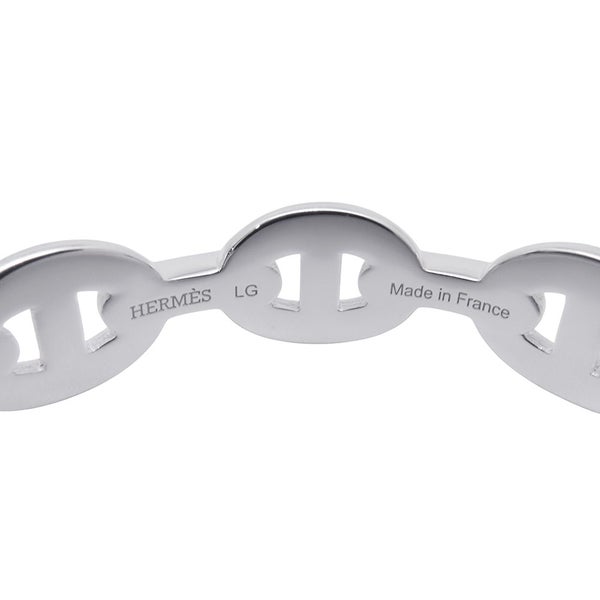 エルメス ブレスレット シェーヌダンクル アンシェネ バングル SV925シルバー サイズLG HERMES バングル