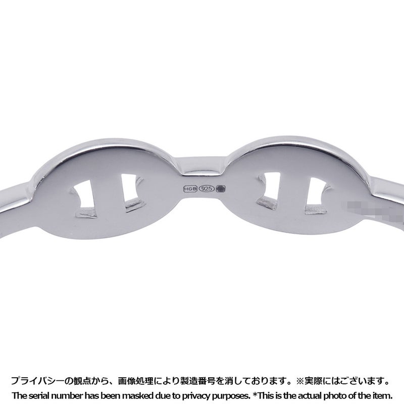 エルメス ブレスレット シェーヌダンクル アンシェネ バングル SV925シルバー サイズLG HERMES バングル