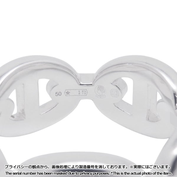 エルメス リング シェーヌダンクル アンシェネPM SV925シルバー リングサイズ50 ジュエリー 指輪