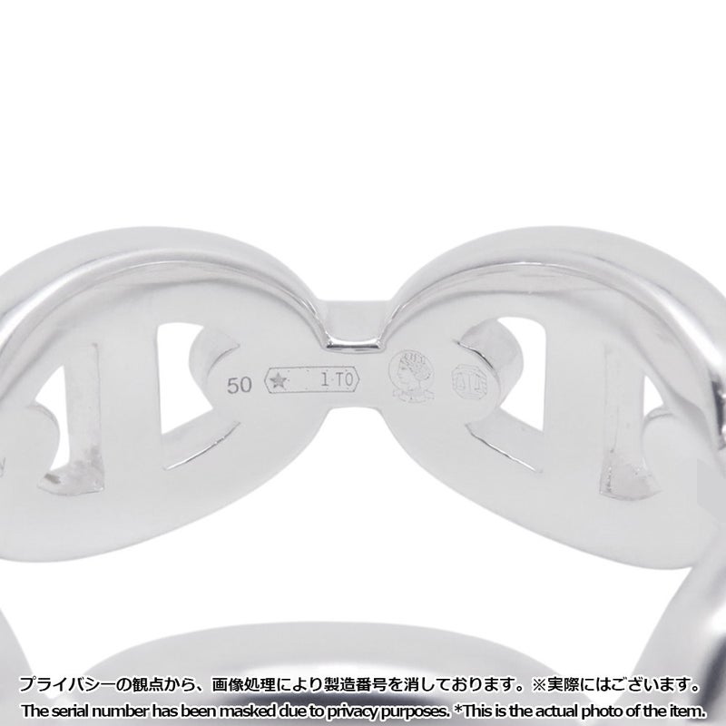 エルメス リング シェーヌダンクル アンシェネPM SV925シルバー リングサイズ50 ジュエリー 指輪