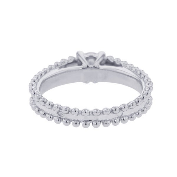 ヴァンクリーフ&アーペル リング エステル ダイヤモンド 約0.27ct Pt950プラチナ サイズ49 Engagement Ring 指輪