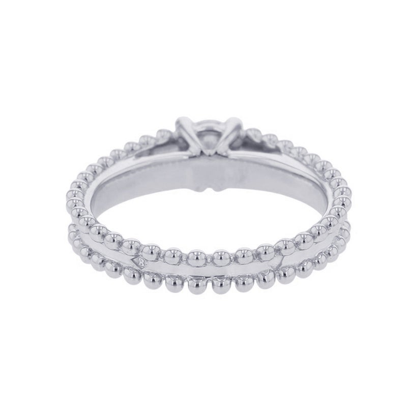 ヴァンクリーフ&アーペル リング エステル ダイヤモンド 約0.27ct Pt950プラチナ サイズ49 Engagement Ring 指輪