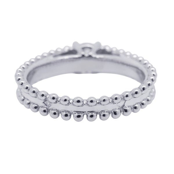 ヴァンクリーフ&アーペル リング エステル ダイヤモンド 約0.27ct Pt950プラチナ サイズ49 Engagement Ring 指輪