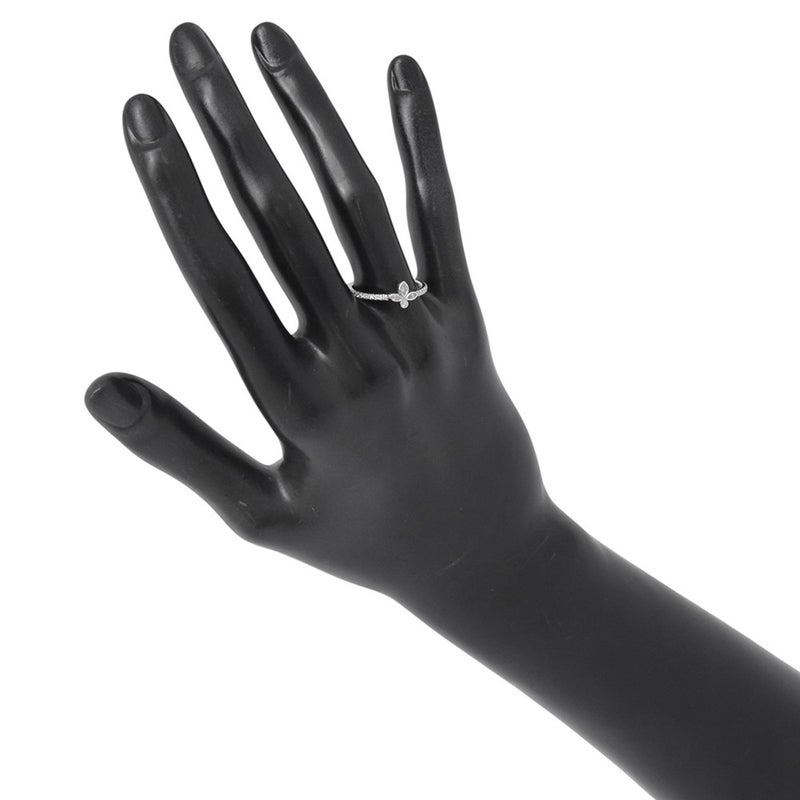 ティファニー リング フルール ド リス ダイヤモンド Pt950プラチナ リングサイズ約13号 Tiffany&Co. 指輪 ユリ 花