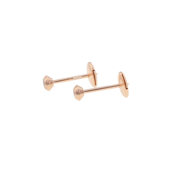 カルティエ ピアス ダムール イヤリング ミニモデル ダイヤモンド 2P 計0.08ct K18PGピンクゴールド B8301214 Cartier
