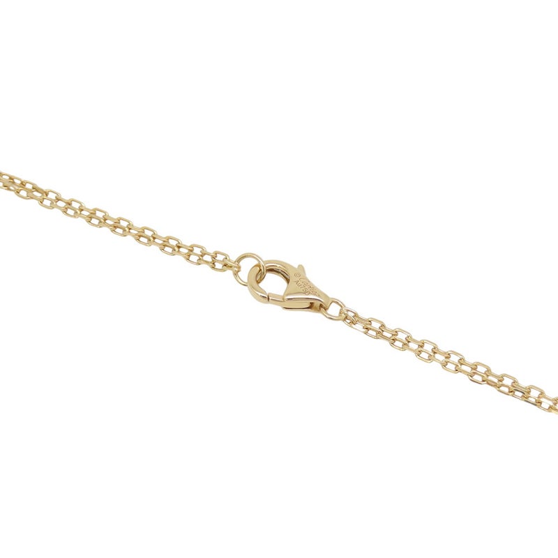 カルティエ ネックレス LOVE サークル ダイヤモンド 2P 計0.03ct K18YGイエローゴールド B7219500 Cartier ラブ ペンダント