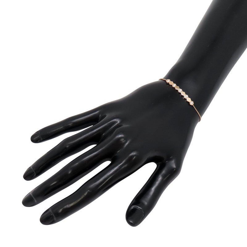 ショーメ ブレスレット ビー ドゥ ショーメ ダイヤモンド 5P 計0.19ct K18PGピンクゴールド 084679 CHAUMET ビー マイ ラブ