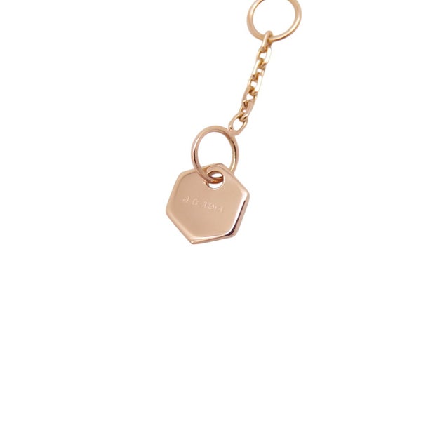 ショーメ ブレスレット ビー ドゥ ショーメ ダイヤモンド 5P 計0.19ct K18PGピンクゴールド 084679 CHAUMET ビー マイ ラブ